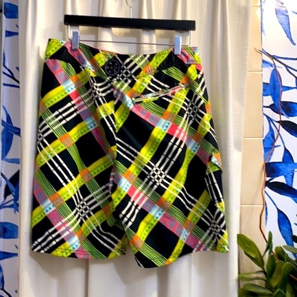 Men’s Maui And Sons Swimtrunks/Boardshorts Size 34 - Picture 6 of 10